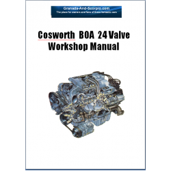 Cosworth V6 BOA Workshop Manual